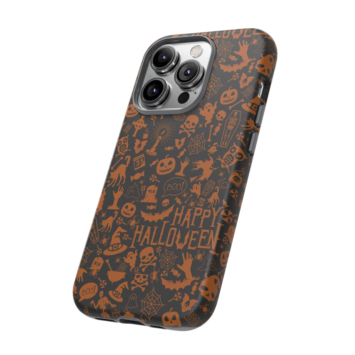 Halloween Phone Case, Tough Cases with Spooky Design, Trick or Treat Accessories, Perfect for Halloween Decor, Gift for Halloween Lovers
