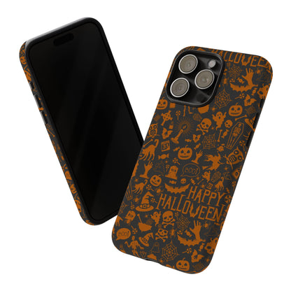 Halloween Phone Case, Tough Cases with Spooky Design, Trick or Treat Accessories, Perfect for Halloween Decor, Gift for Halloween Lovers