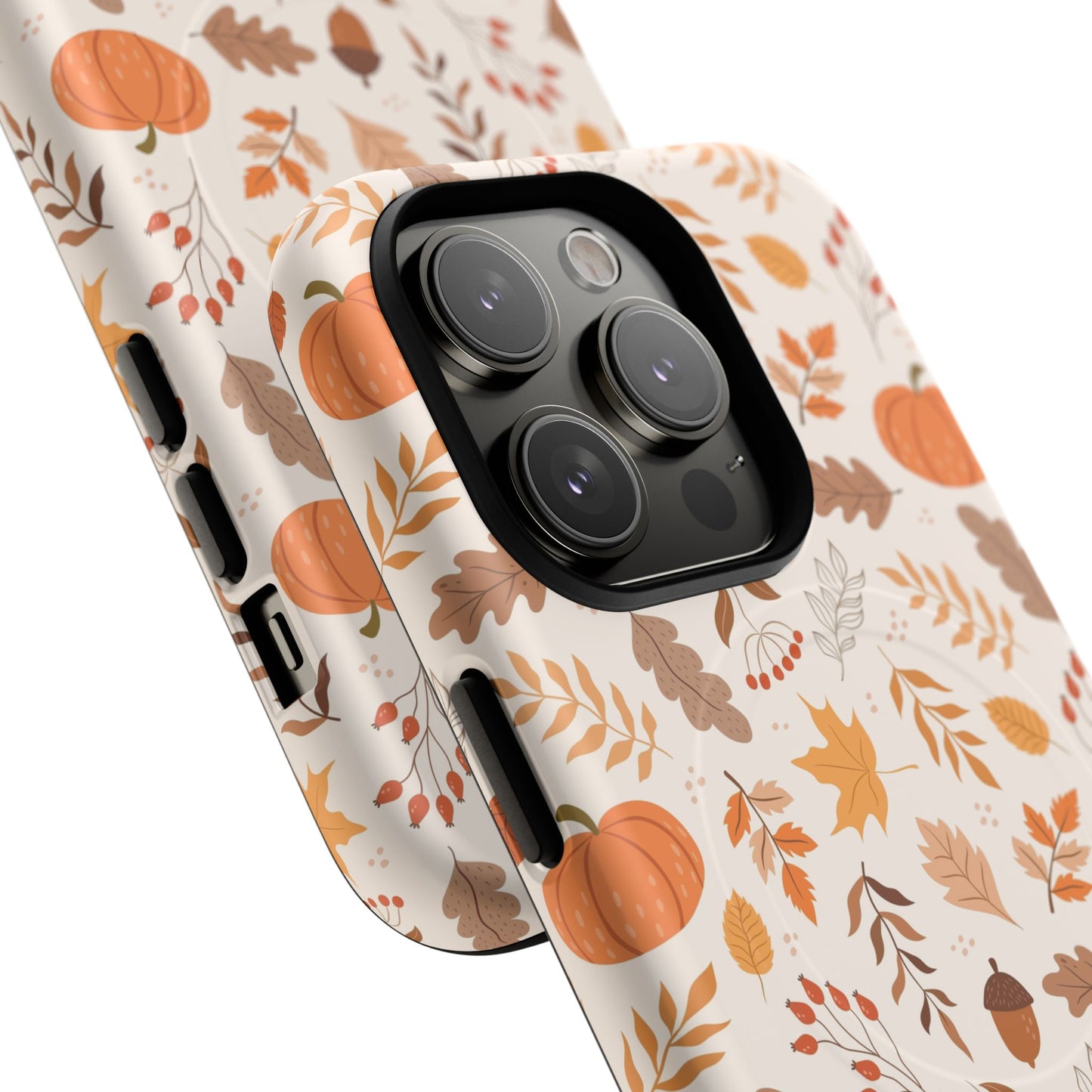Autumn Floral Phone Case - Tough Magnetic Cases for Fall, Seasonal Accessories, Nature Lover Gifts, Cute Phone Cover, Unique Phone Case - MaisonThreadory
