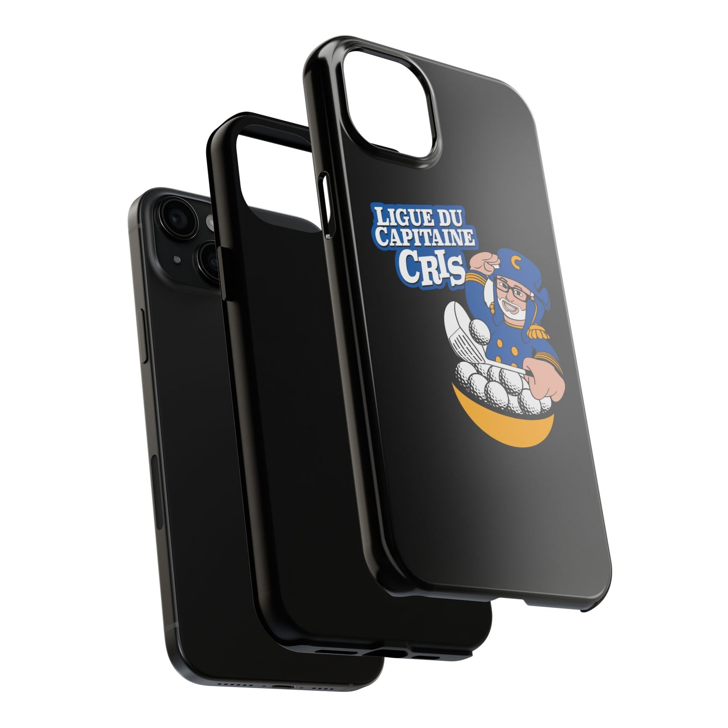 Ligue du Capitaine Cris Tough Phone Cases | Unique Gift for Sports Fans, Durable Protection, Fun & Stylish Design, Baseball Lover's [...]