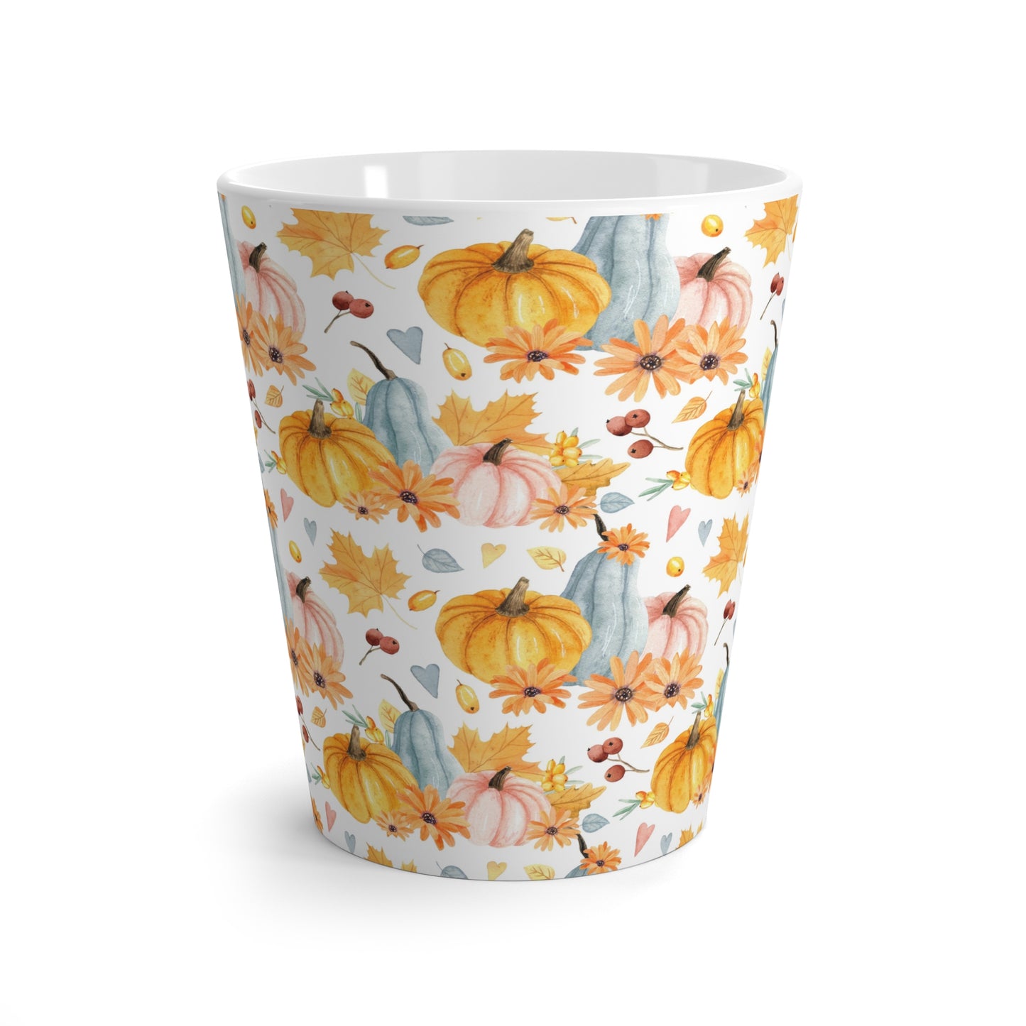 Fall Pumpkin Latte Mug | Cozy Coffee Cup for Autumn | Seasonal Kitchen Decor | Gift for Pumpkin Lovers | Thanksgiving Mug - MaisonThreadory