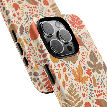 Floral Phone Case - Tough Cases for Nature Lovers, Stylish Cover, Nature-Themed Gift, Phone Accessories, Fall Aesthetic