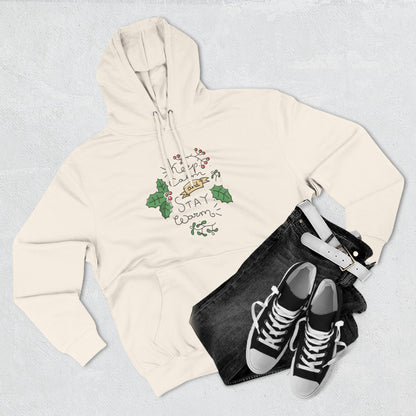 Cozy Stay Warm Fleece Hoodie for All Seasons, Cute Unisex Winter Apparel, Perfect Gift for Friends and Family - MaisonThreadory
