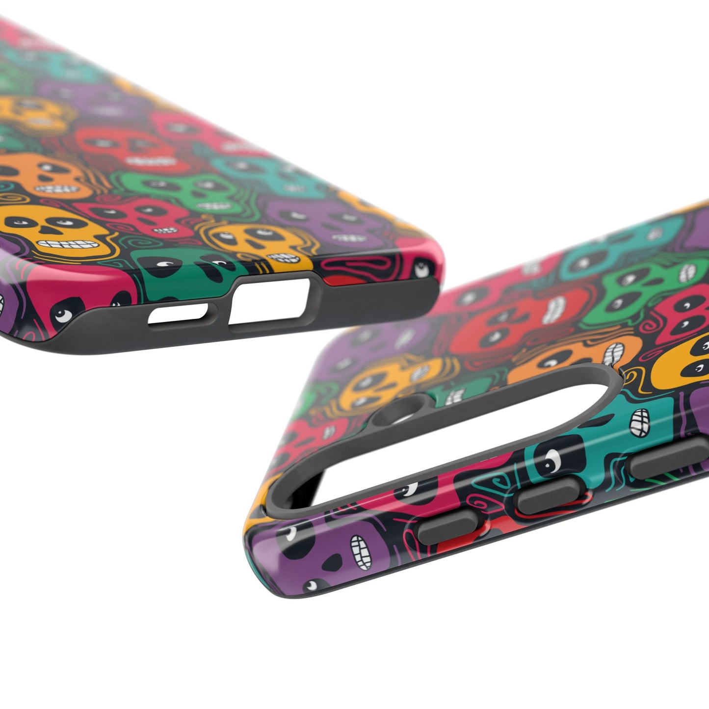 Phone Case, Day of the Dead Tough Case Phone, Mexican Skull Phone Cover, Floral Skeleton Phone Protector, Sugar Skull iPhone Case, Tough