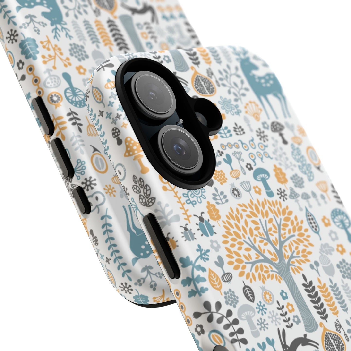 Nature-Inspired Phone Case, Durable Protective Cover, Bohemian Phone Accessory, Symbol of Strength, Eco-Friendly Gift