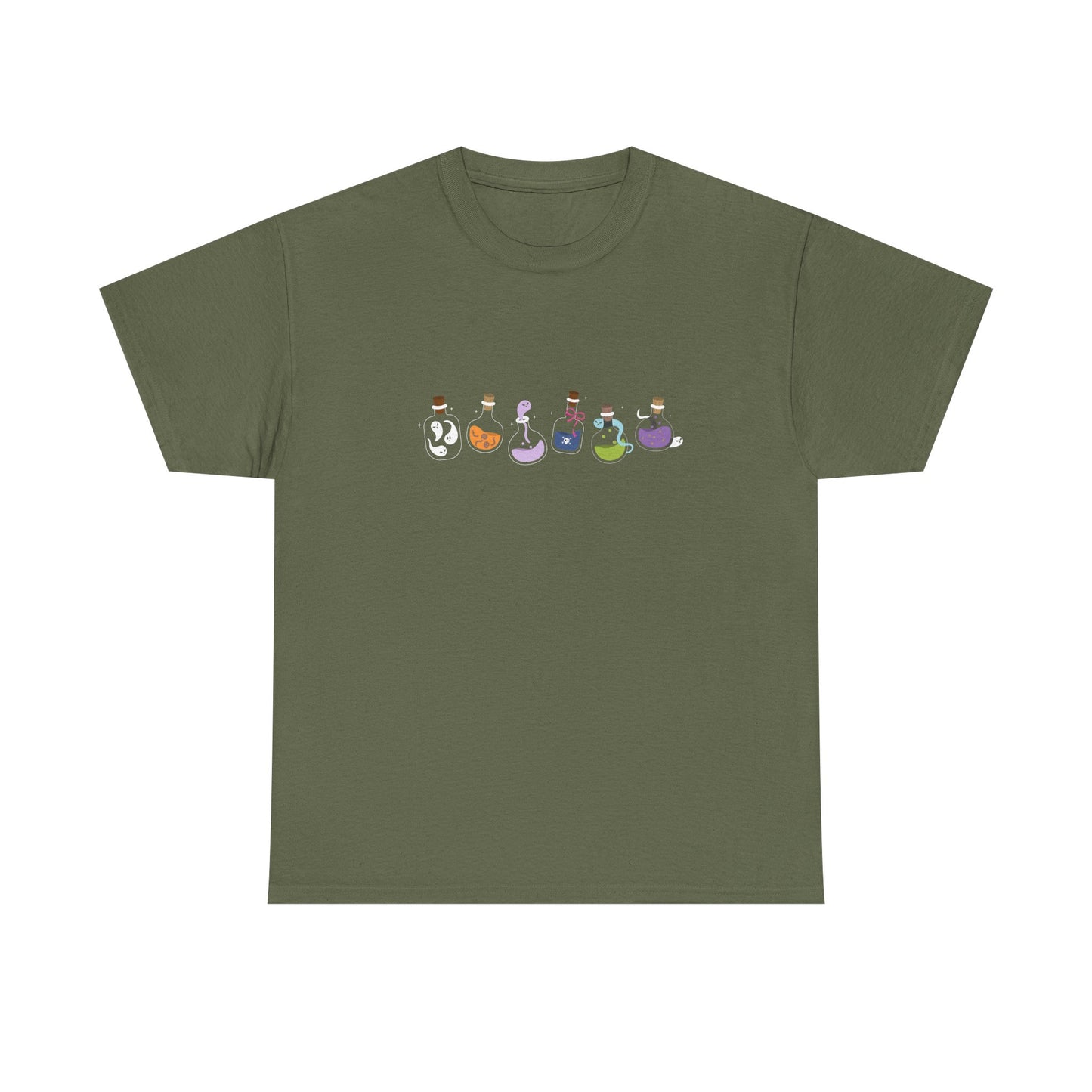 Charming Unisex Tee with Whimsical Characters, Funny Graphic Shirt, Gift for Friends, Comfortable Cotton Top, Casual Wear - MaisonThreadory