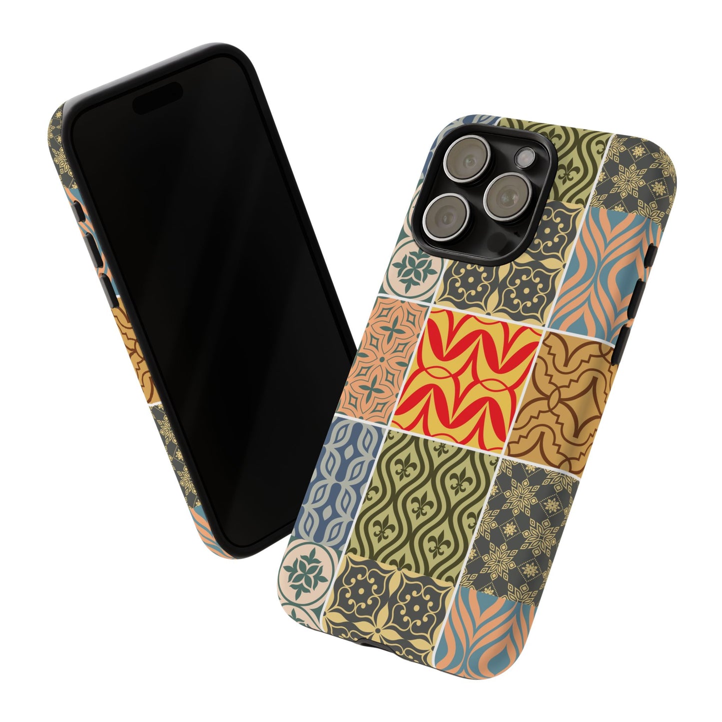 Decorative Phone Cases, Unique Phone Cover, Stylish iPhone Case, Gift for Phone Lovers, Trendy Tech Accessories