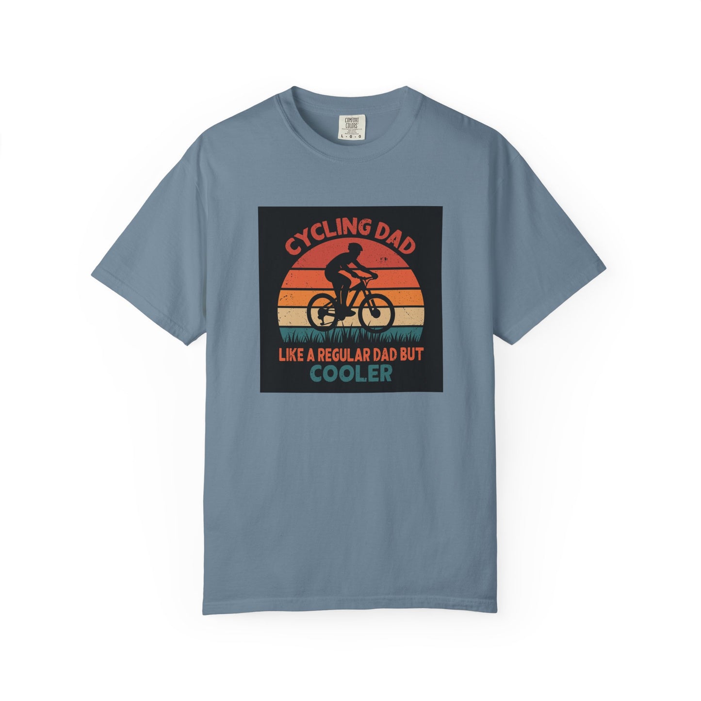 Cycling Dad T-Shirt, Vintage Bike Shirt for Dads, Perfect Gift for Father's Day, Cycling Enthusiasts Tee, Casual Family Gift - MaisonThreadory