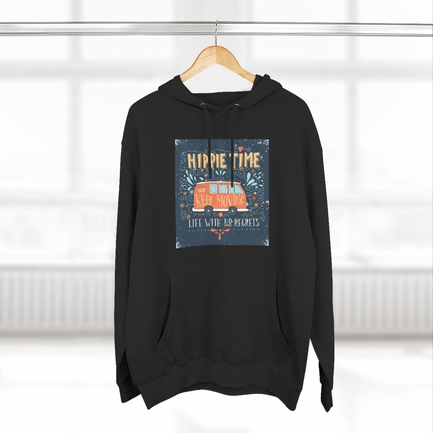 Hip & Cozy Fleece Hoodie - Perfect for Chill Vibes, Gift for Her, Winter Wear, Relaxed Style, Casual Layering - MaisonThreadory