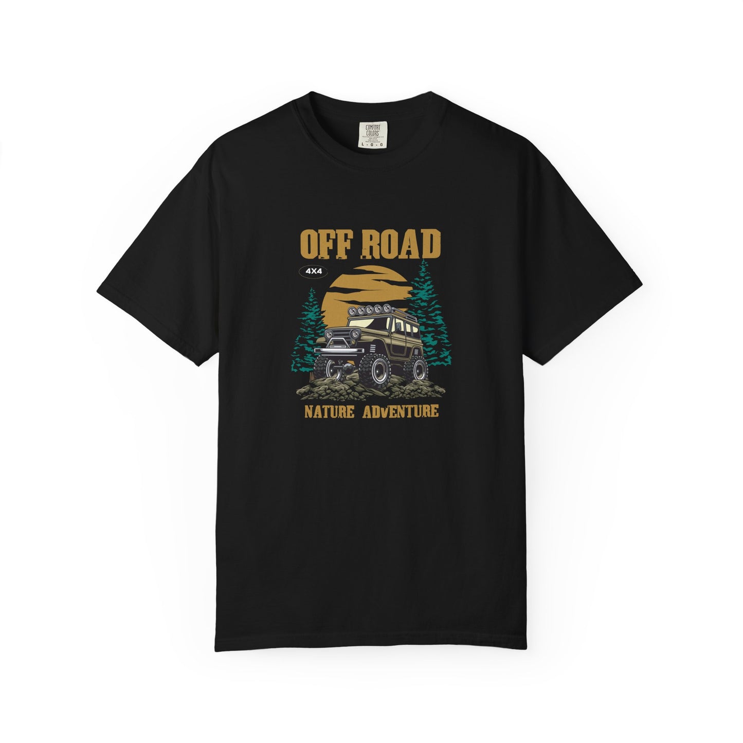 Offroad Adventure T-Shirt, Outdoor Graphic Tee, Mountain Climber Shirt, Nature Lover Gift, Hiking Apparel, Adventure Clothing