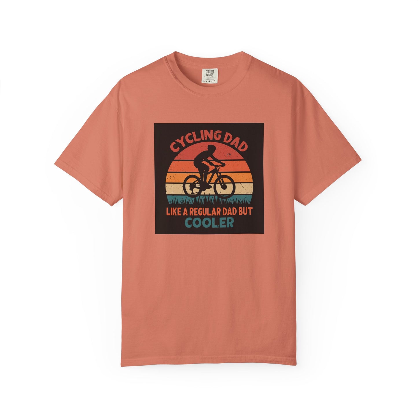 Cycling Dad T-Shirt, Vintage Bike Shirt for Dads, Perfect Gift for Father's Day, Cycling Enthusiasts Tee, Casual Family Gift - MaisonThreadory