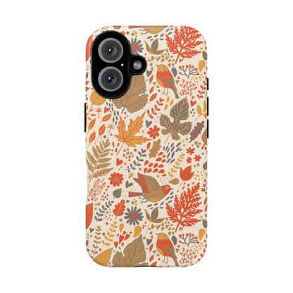 Floral Phone Case - Tough Cases for Nature Lovers, Stylish Cover, Nature-Themed Gift, Phone Accessories, Fall Aesthetic