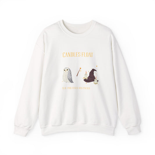 Whimsical Owl Crewneck Sweatshirt, Cozy Fall Apparel, Gift for Nature Lovers, Halloween Sweater, Cute Animal Sweatshirt - MaisonThreadory