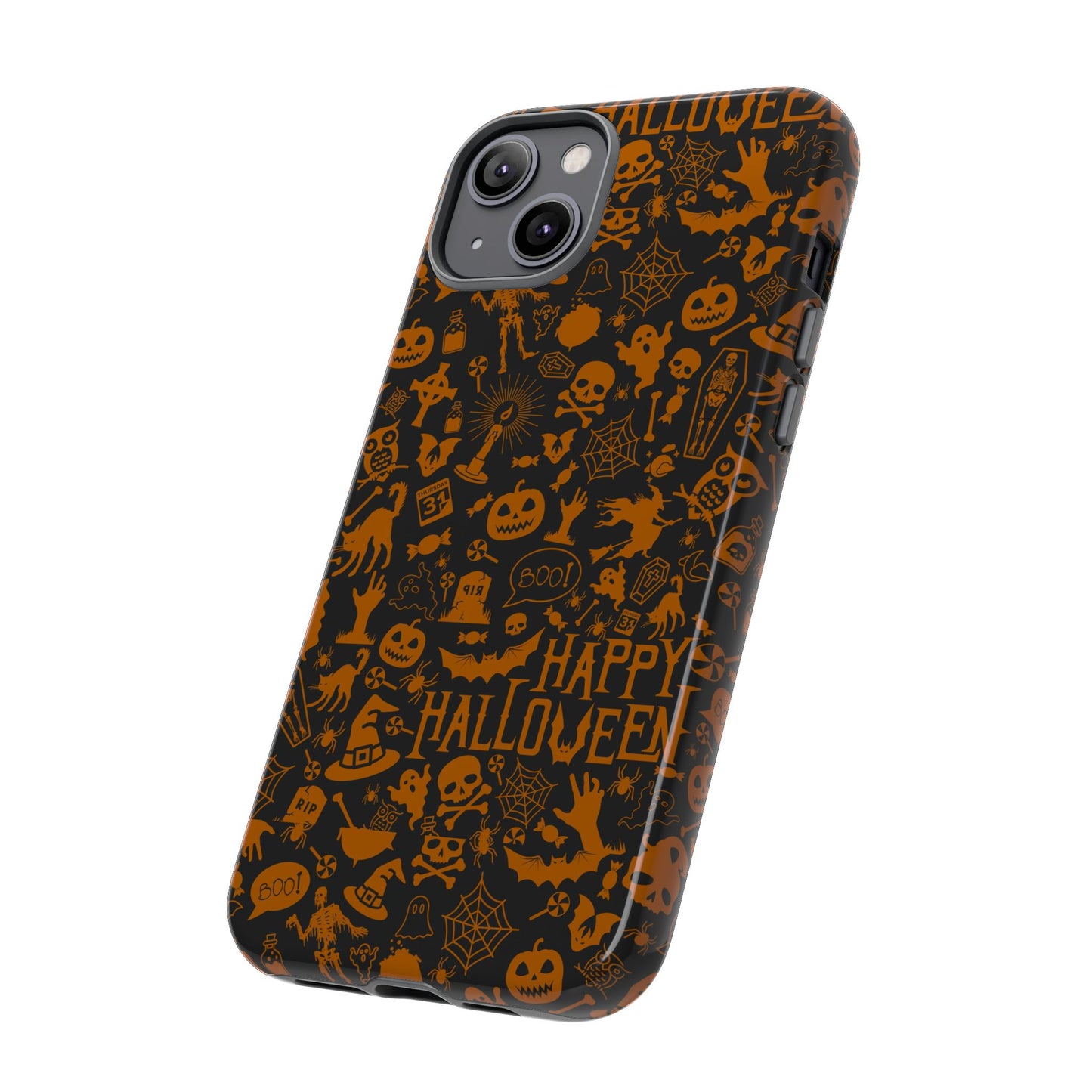 Halloween Phone Case, Tough Cases with Spooky Design, Trick or Treat Accessories, Perfect for Halloween Decor, Gift for Halloween Lovers