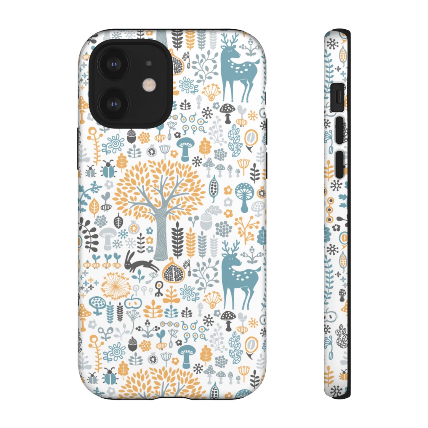 Nature-Inspired Phone Case, Durable Protective Cover, Bohemian Phone Accessory, Symbol of Strength, Eco-Friendly Gift