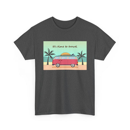 Van Life T-Shirt, Adventure Graphic Tee, Road Trip Unisex Shirt, Nature Wanderlust Top, Camping Hiking Apparel - MaisonThreadory