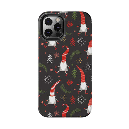 Gnomes & Holiday Cheer Tough Phone Cases, Cute Phone Accessories, Holiday Gift, Gnome Phone Cover, Festive Phone Protection, Winter Decor