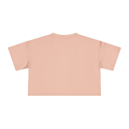 Plant Lover Crop Tee — "Plants Will Always Love You Back" Cute Potted Succulent Graphic