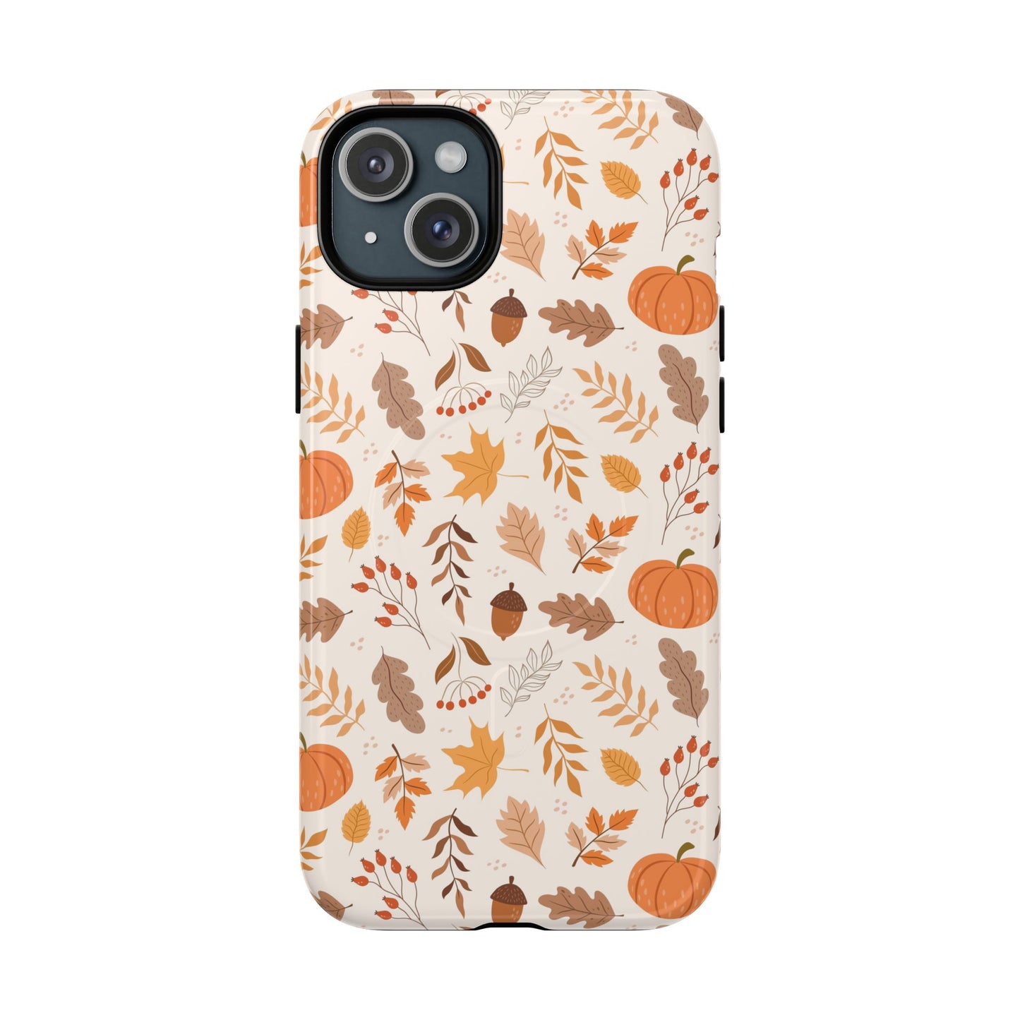 Autumn Floral Phone Case - Tough Magnetic Cases for Fall, Seasonal Accessories, Nature Lover Gifts, Cute Phone Cover, Unique Phone Case - MaisonThreadory