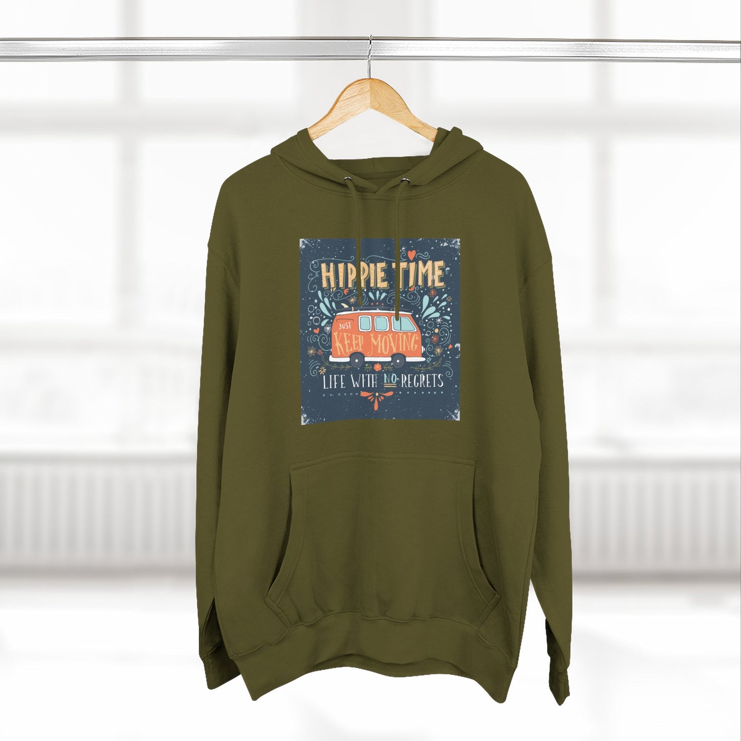 Hip & Cozy Fleece Hoodie - Perfect for Chill Vibes, Gift for Her, Winter Wear, Relaxed Style, Casual Layering - MaisonThreadory