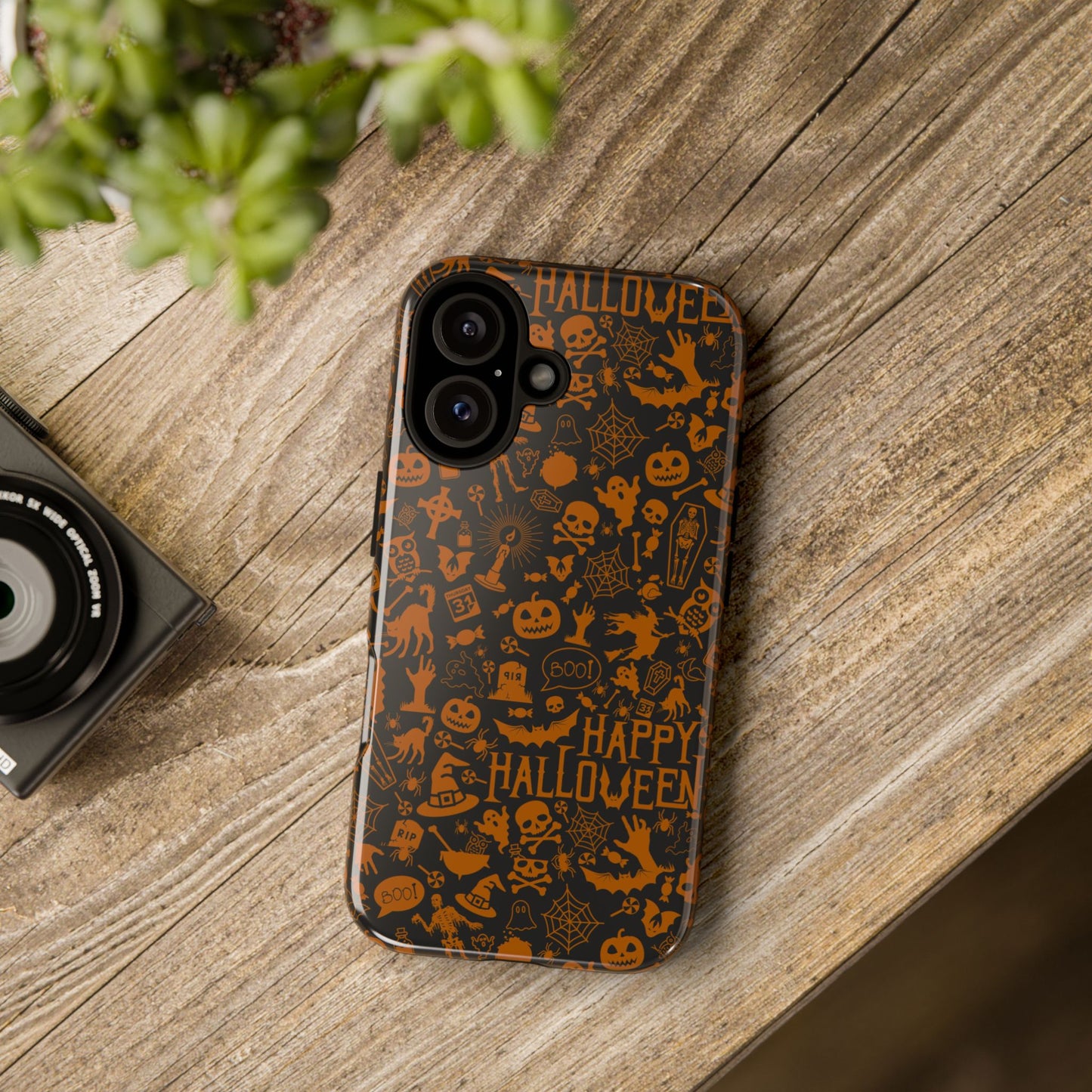 Halloween Phone Case, Tough Cases with Spooky Design, Trick or Treat Accessories, Perfect for Halloween Decor, Gift for Halloween Lovers