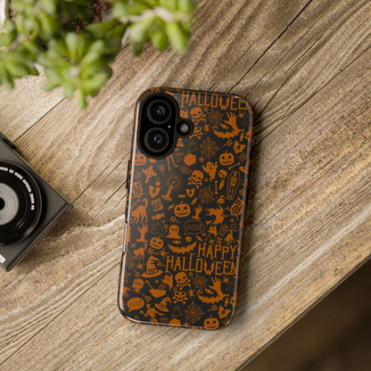 Halloween Phone Case, Tough Cases with Spooky Design, Trick or Treat Accessories, Perfect for Halloween Decor, Gift for Halloween Lovers