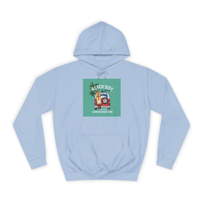 Beachside Vibes Unisex Hoodie | Perfect for College Students, Cozy Days, Summer Vacations, Gift for Friends, Casual Wear - MaisonThreadory