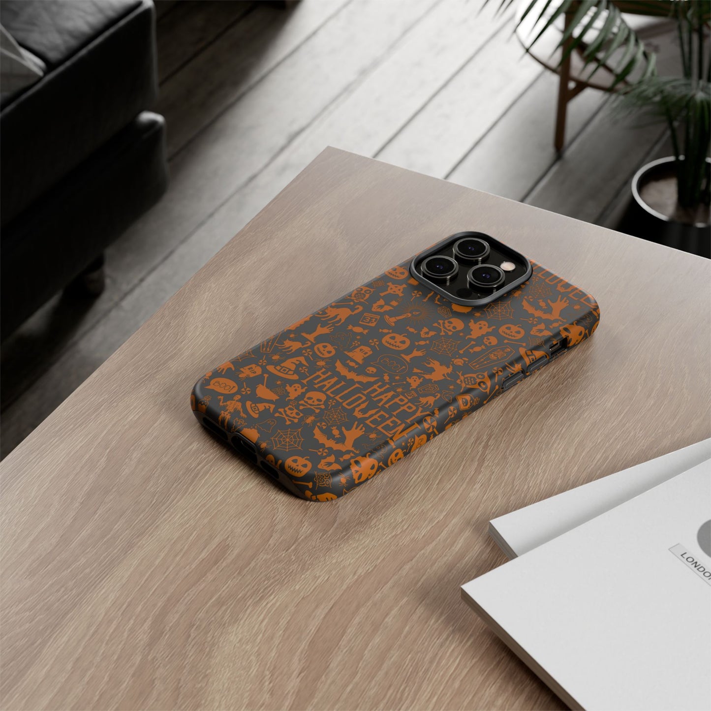 Halloween Phone Case, Tough Cases with Spooky Design, Trick or Treat Accessories, Perfect for Halloween Decor, Gift for Halloween Lovers