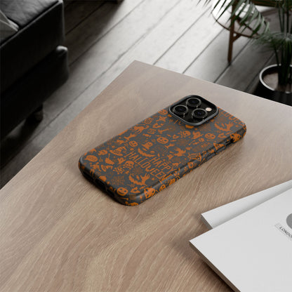 Halloween Phone Case, Tough Cases with Spooky Design, Trick or Treat Accessories, Perfect for Halloween Decor, Gift for Halloween Lovers