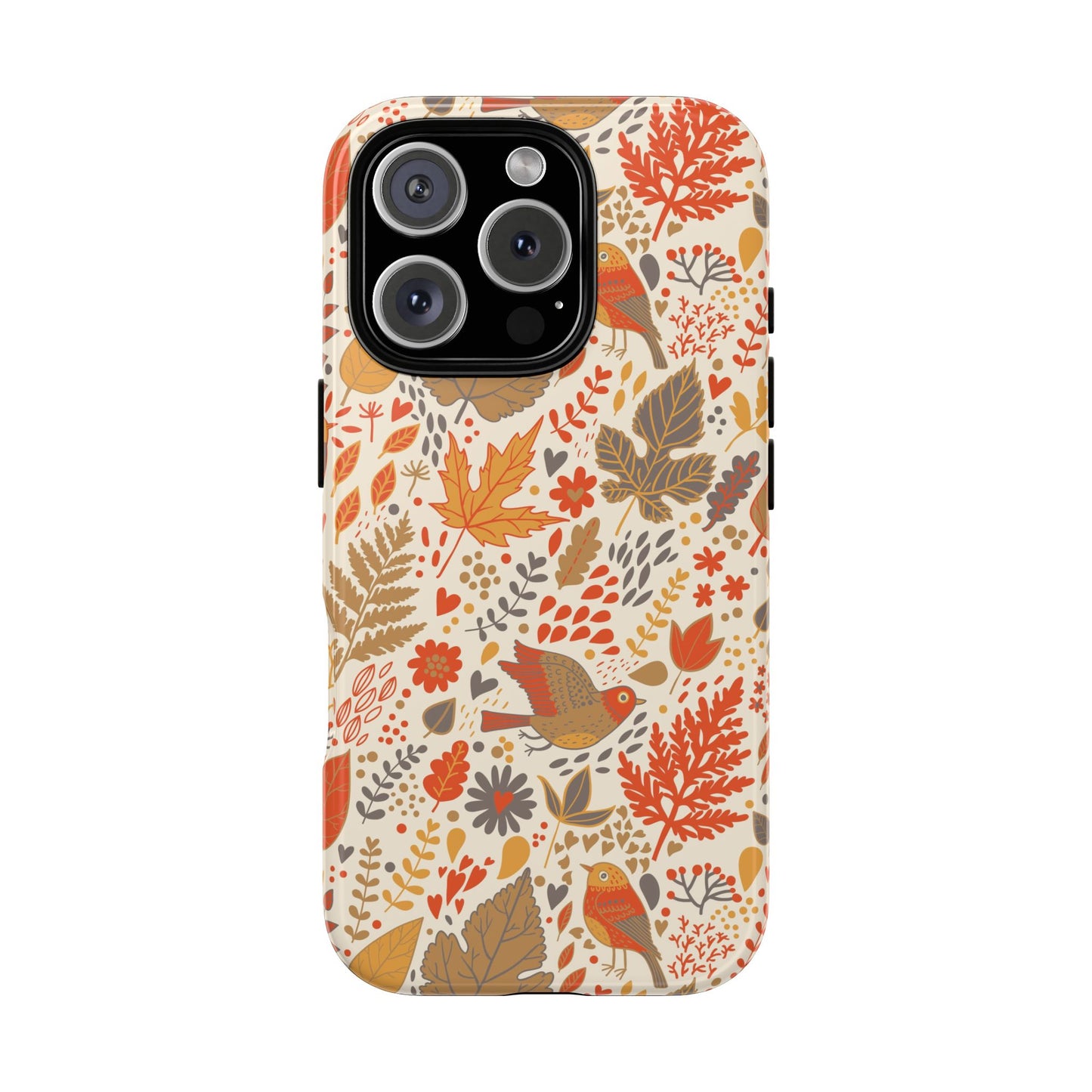 Floral Phone Case - Tough Cases for Nature Lovers, Stylish Cover, Nature-Themed Gift, Phone Accessories, Fall Aesthetic