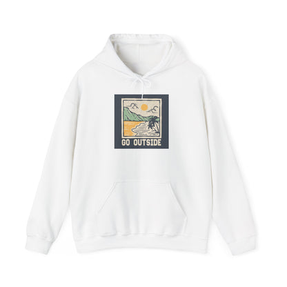 Outdoor Adventure Hooded Sweatshirt, Cozy Unisex Hoodie, Perfect for Hiking, Camping, Weekend Getaways, Gifts for Nature Lovers - MaisonThreadory