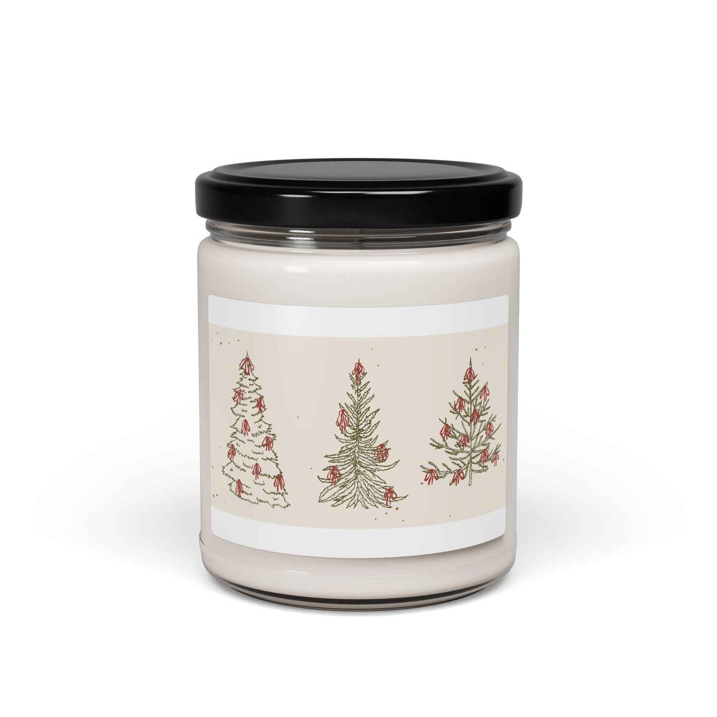Christmas Tree Soy Candle — 9oz Scented Holiday Candle