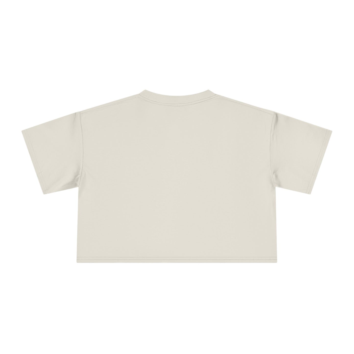 Plant Lover Crop Tee — "Plants Will Always Love You Back" Cute Potted Succulent Graphic