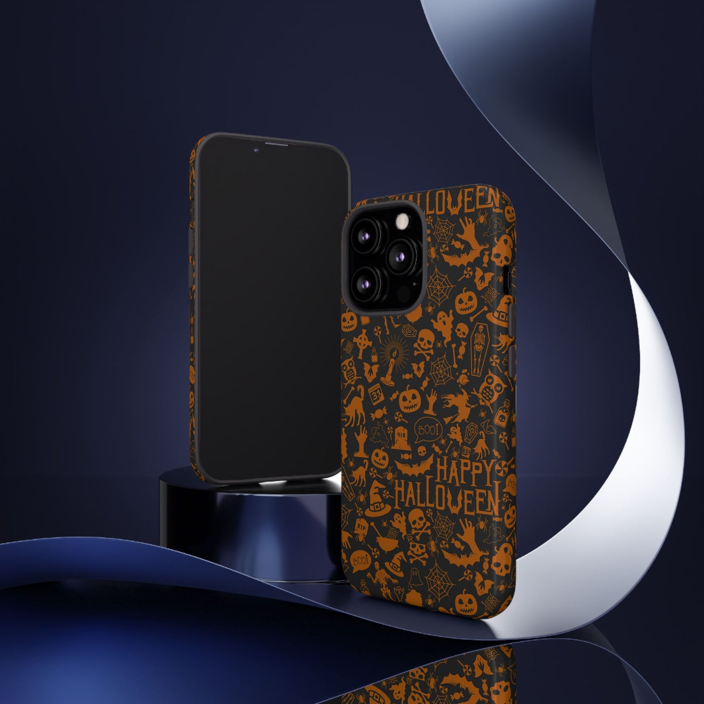 Halloween Phone Case, Tough Cases with Spooky Design, Trick or Treat Accessories, Perfect for Halloween Decor, Gift for Halloween Lovers