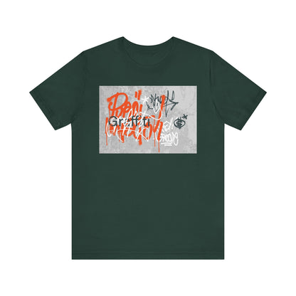 Urban Graffiti Graphic Tee, Cool Streetwear, Unisex Casual Top, Trendy Gift for Art Lovers, Stylish Outfit for Events, Art and Culture Tee - MaisonThreadory