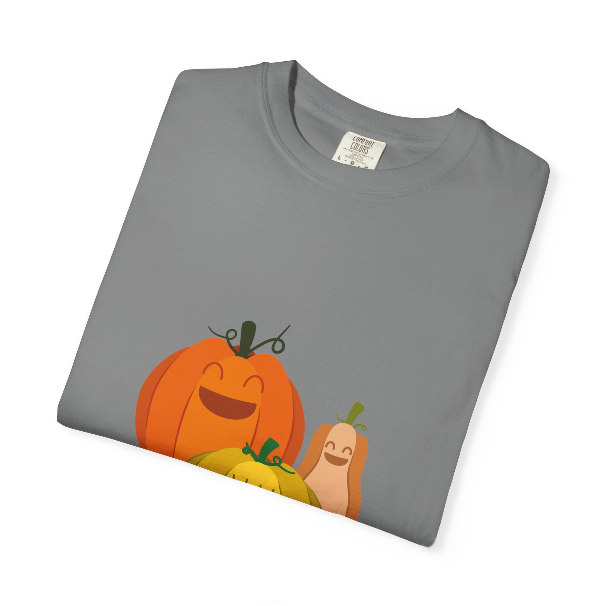Cute Pumpkin Family T-Shirt, Fall Apparel, Halloween Shirt, Thanksgiving Gift, Harvest Crew Tee, Unisex Seasonal Wear - MaisonThreadory