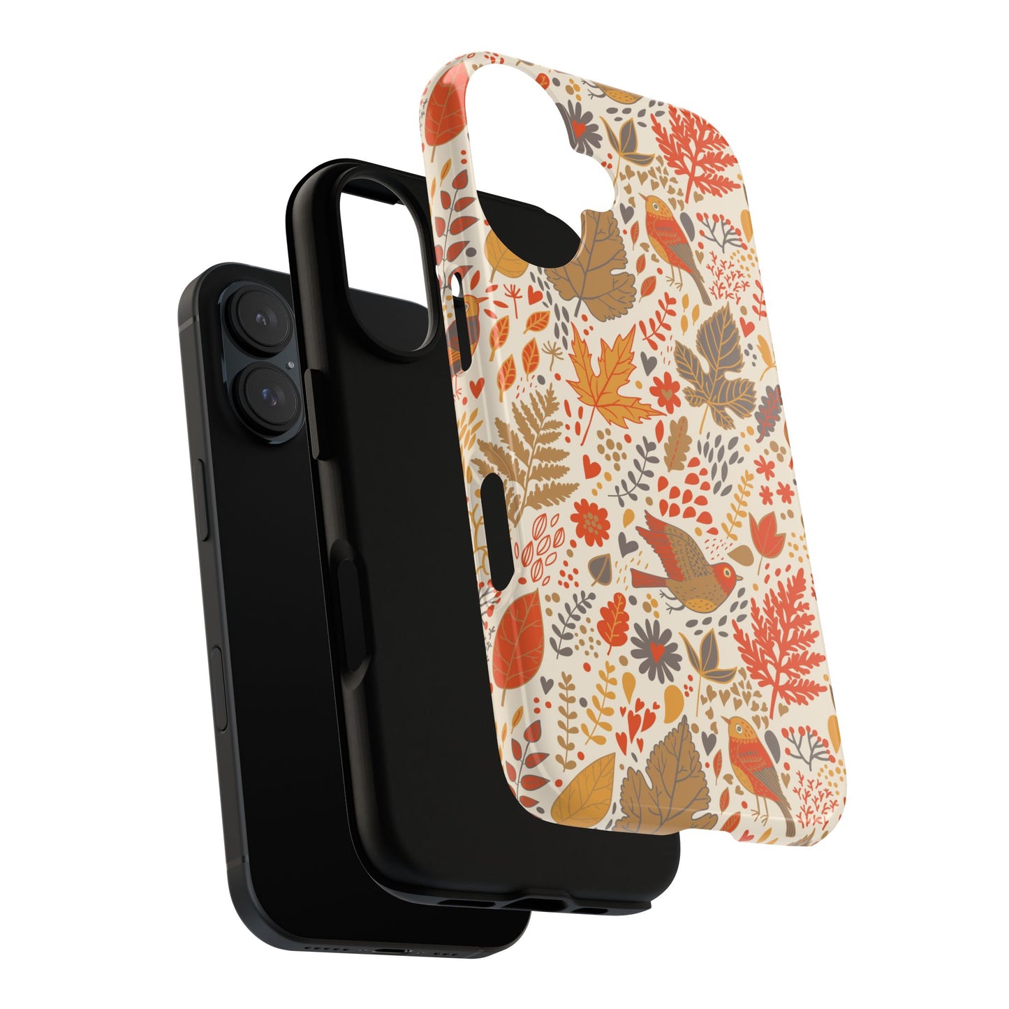 Floral Phone Case - Tough Cases for Nature Lovers, Stylish Cover, Nature-Themed Gift, Phone Accessories, Fall Aesthetic