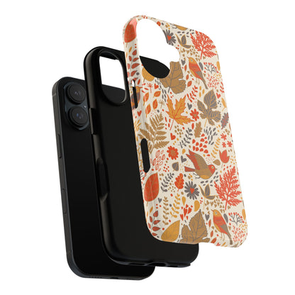 Floral Phone Case - Tough Cases for Nature Lovers, Stylish Cover, Nature-Themed Gift, Phone Accessories, Fall Aesthetic