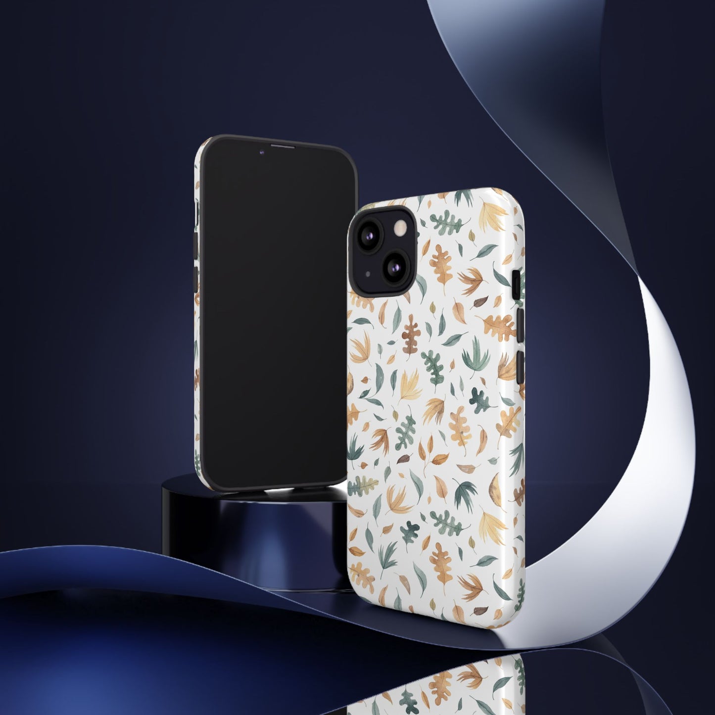Stylish Floral Phone Case - Tough Cases, Nature-Inspired Design, Gift for Her, Phone Accessory, Floral Pattern Cover