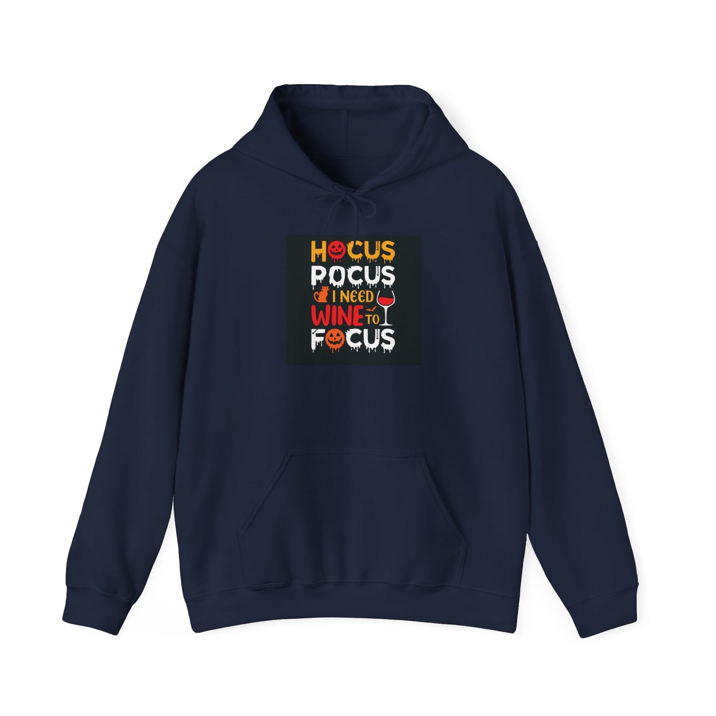 Hocus Pocus Hoodie - Halloween Sweatshirt | Wine Lovers Gift | Cozy Fall Apparel | Unisex Sweatshirt | Fun Autumn Style | Trick or [...] - MaisonThreadory