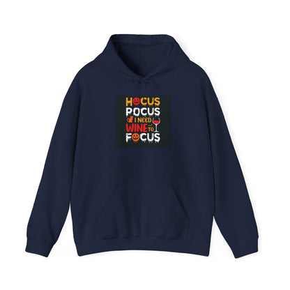 Hocus Pocus Hoodie - Halloween Sweatshirt | Wine Lovers Gift | Cozy Fall Apparel | Unisex Sweatshirt | Fun Autumn Style | Trick or [...] - MaisonThreadory
