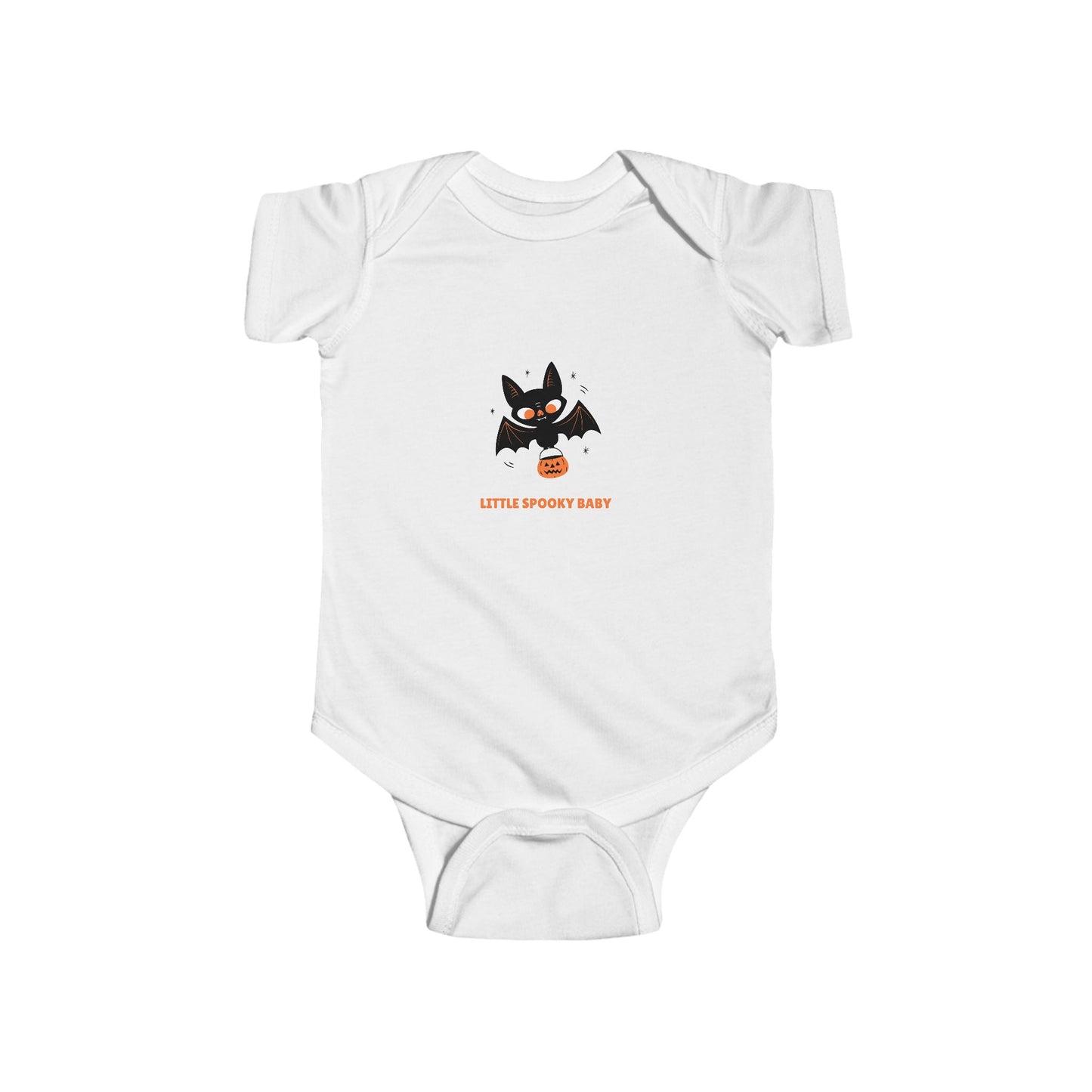 Cute Halloween Infant Bodysuit, Baby Costume, Spooky Baby Clothes, Little Spooky Baby Gift, Newborn Halloween Outfit - MaisonThreadory