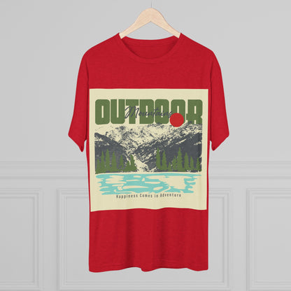 Outdoor Adventure Tee, Unisex Tri-Blend Crew Shirt, Perfect Gift for Nature Lovers, Hiking Enthusiasts, Travel Souvenir, Eco-Friendly [...]