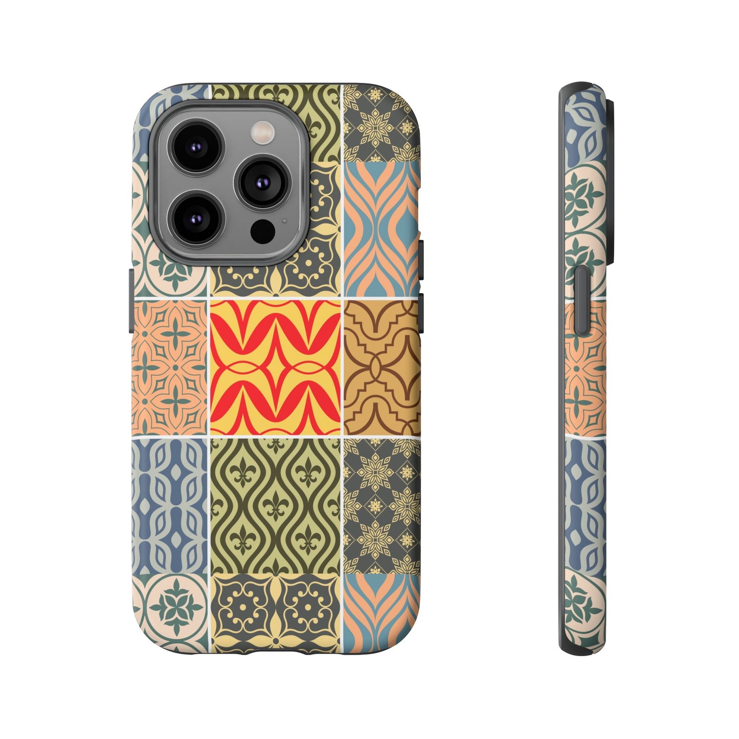 Decorative Phone Cases, Unique Phone Cover, Stylish iPhone Case, Gift for Phone Lovers, Trendy Tech Accessories