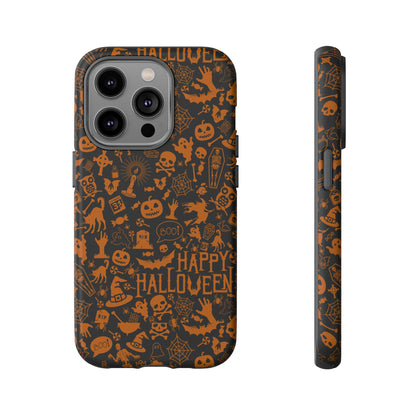 Halloween Phone Case, Tough Cases with Spooky Design, Trick or Treat Accessories, Perfect for Halloween Decor, Gift for Halloween Lovers
