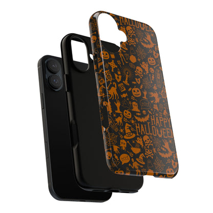 Halloween Phone Case, Tough Cases with Spooky Design, Trick or Treat Accessories, Perfect for Halloween Decor, Gift for Halloween Lovers