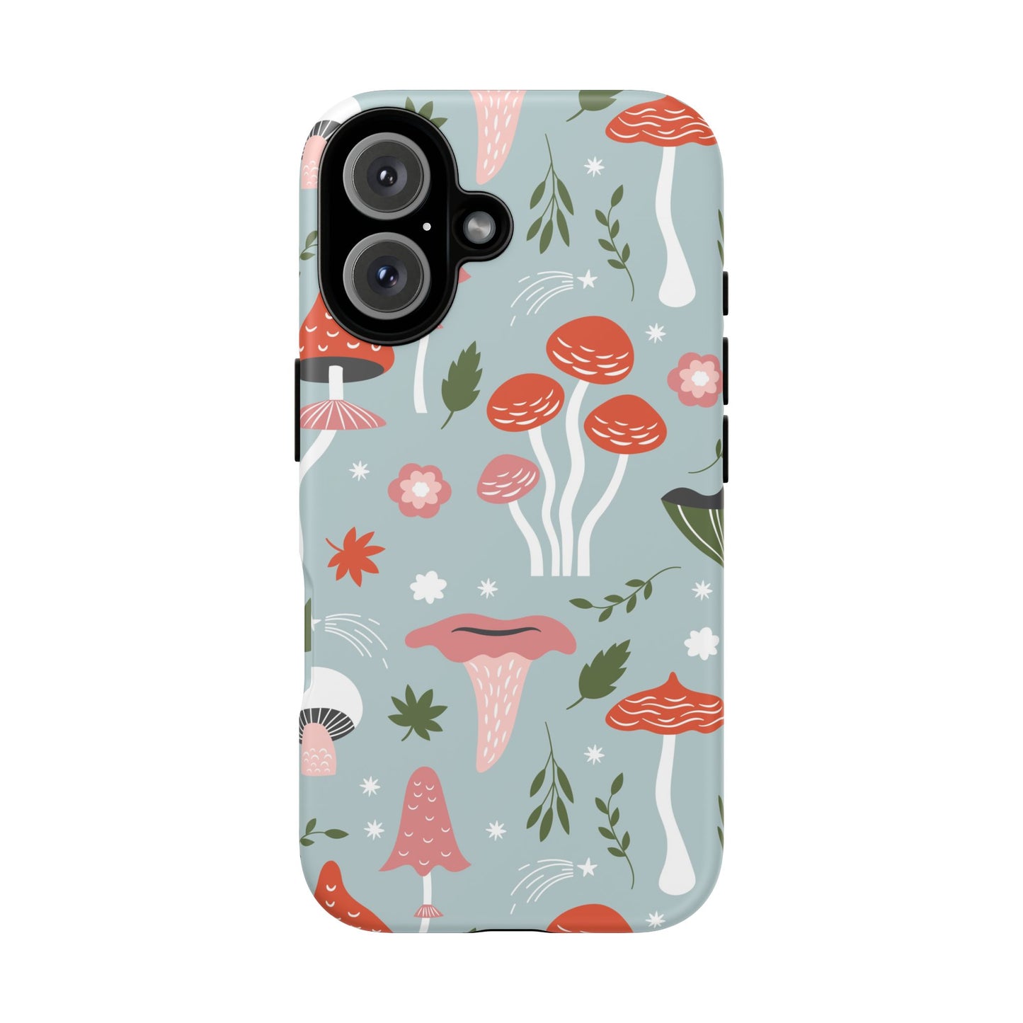 Whimsical Mushroom Phone Case, Cute Floral Smartphone Cover, Unique Gift for Nature Lovers, Trendy Tech Accessory, Eco-friendly Case