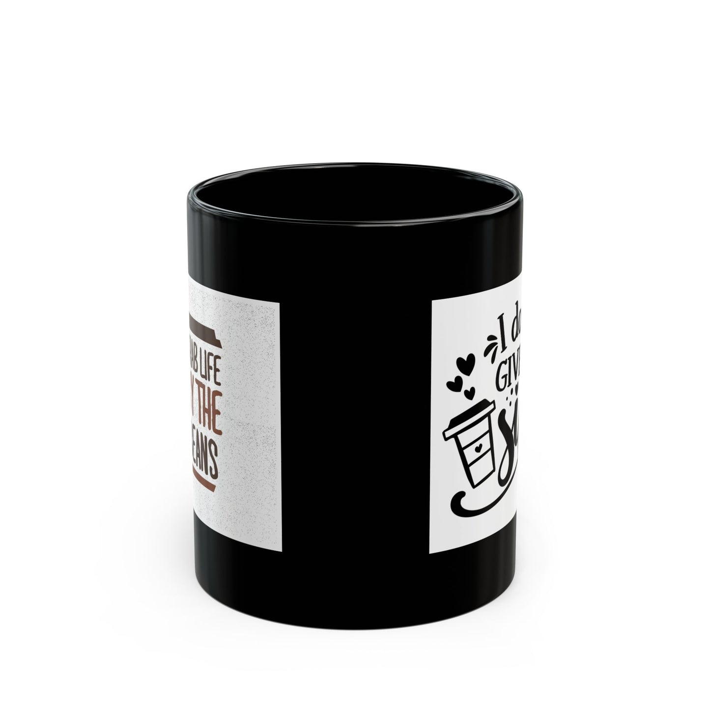 Funny Black Coffee Mug for Sassy Sippers, Perfect Gift for Coffee Lovers, Cute Home Decor, Unique Office Mug, Humor for Birthdays - MaisonThreadory