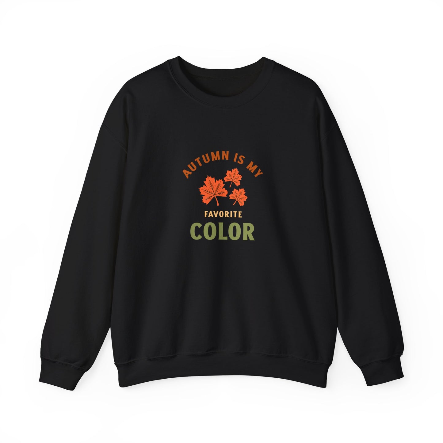 Autumn-Inspired Unisex Crewneck Sweatshirt - Cozy Fall Apparel, Gift for Her, Birthday Present, Family Gathering, Seasonal Fashion - MaisonThreadory