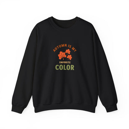 Autumn-Inspired Unisex Crewneck Sweatshirt - Cozy Fall Apparel, Gift for Her, Birthday Present, Family Gathering, Seasonal Fashion - MaisonThreadory
